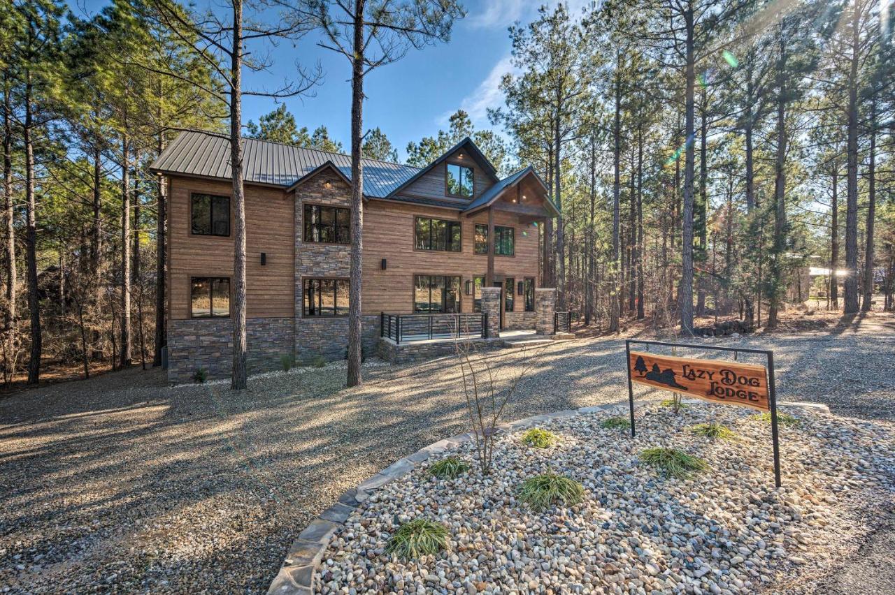 Broken Bow Lazy Dog Lodge With Hot Tub, Pool Table Buitenkant foto
