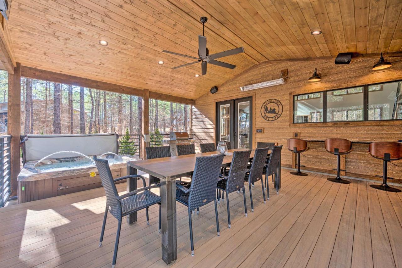 Broken Bow Lazy Dog Lodge With Hot Tub, Pool Table Buitenkant foto