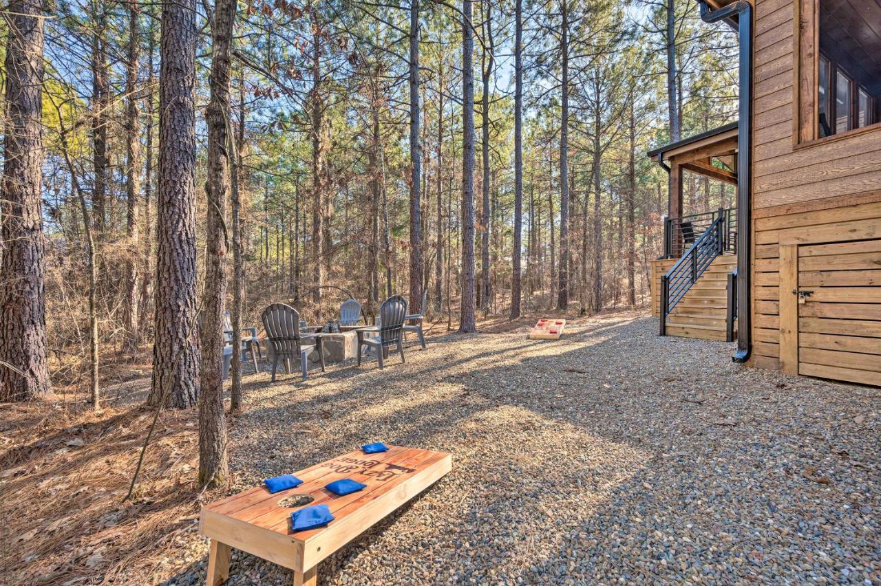 Broken Bow Lazy Dog Lodge With Hot Tub, Pool Table Buitenkant foto